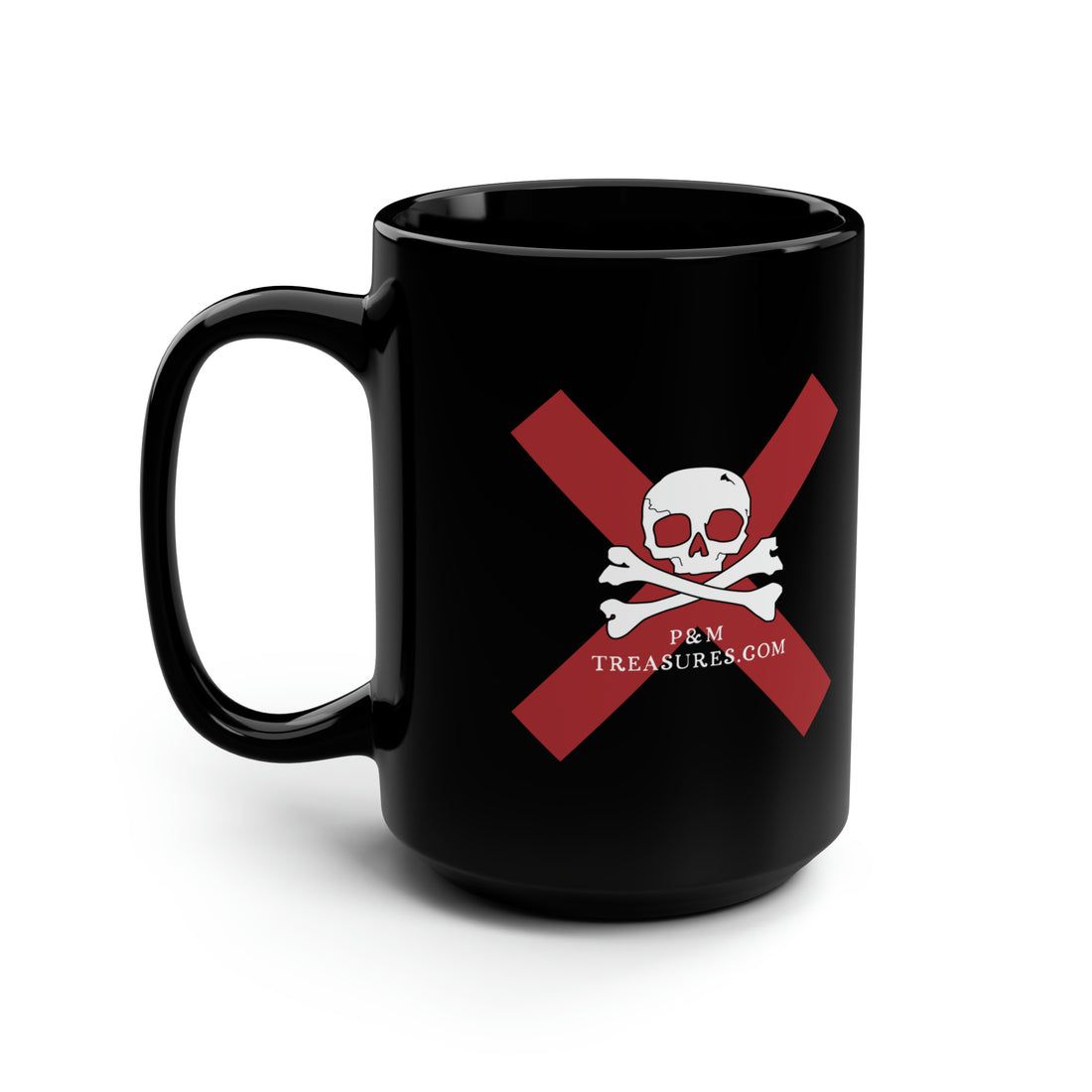 Courtney Fay Black Mug, 15oz