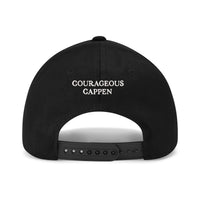 Courageous Cappen Embroidered Hat - Black, Red, or Navy