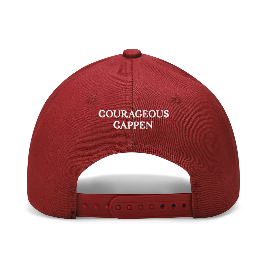 Courageous Cappen Embroidered Hat - Black, Red, or Navy