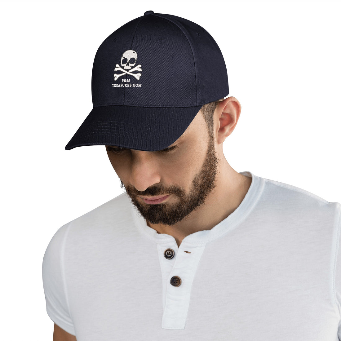 Courageous Cappen Embroidered Hat - Black, Red, or Navy