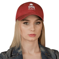 Courageous Cappen Embroidered Hat - Black, Red, or Navy