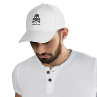 Courageous Cappen Hat - Embroidered Baseball Cap - White or Gray