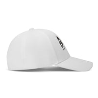 Courageous Cappen Hat - Embroidered Baseball Cap - White or Gray