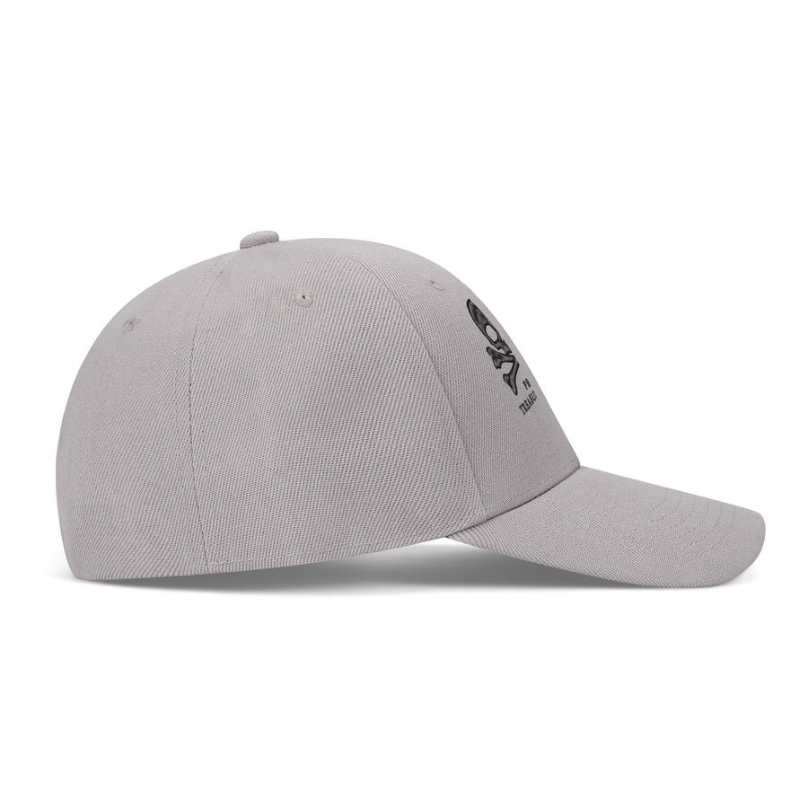 Courageous Cappen Hat - Embroidered Baseball Cap - White or Gray