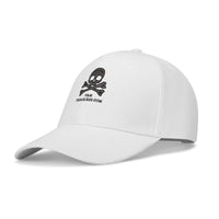 Courageous Cappen Hat - Embroidered Baseball Cap - White or Gray