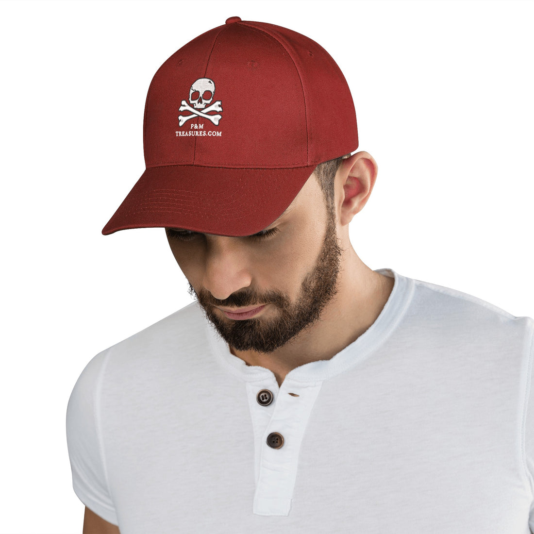 Courtney Fay Embroidered Baseball Cap - Black, Red, or Navy