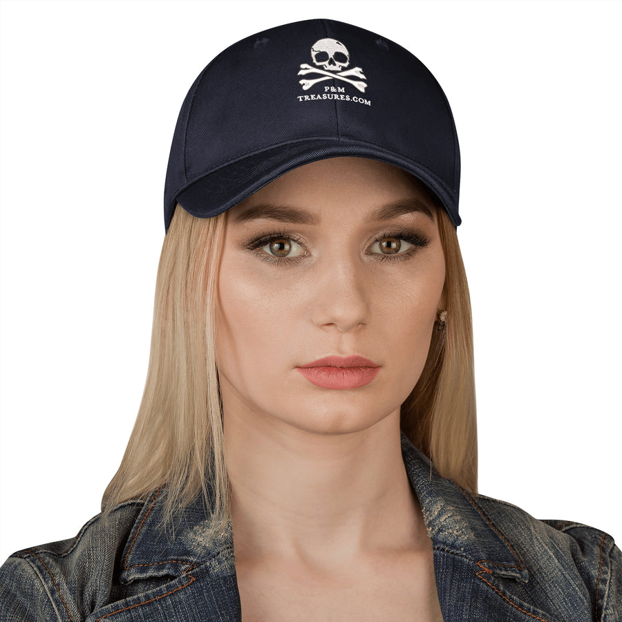 Courtney Fay Embroidered Baseball Cap - Black, Red, or Navy