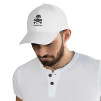 Courtney Fay Hat - Embroidered Baseball Cap - White or Gray