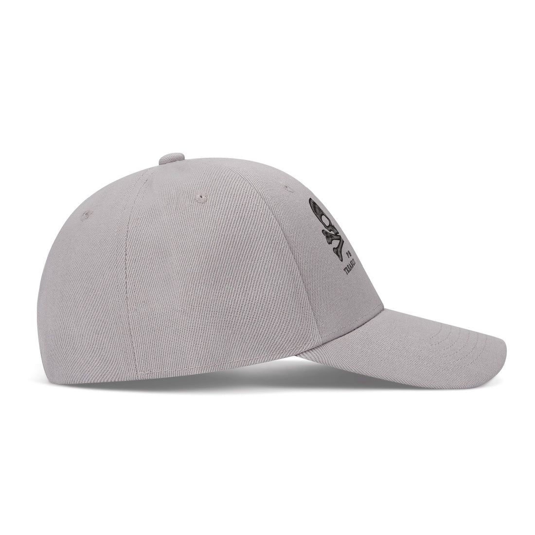 Courtney Fay Hat - Embroidered Baseball Cap - White or Gray