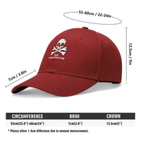 RDOC Hat - Embroidered Baseball Cap - Black, Red, or Navy