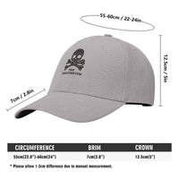 RDOC Hat -  Embroidered Baseball Cap - White or Gray