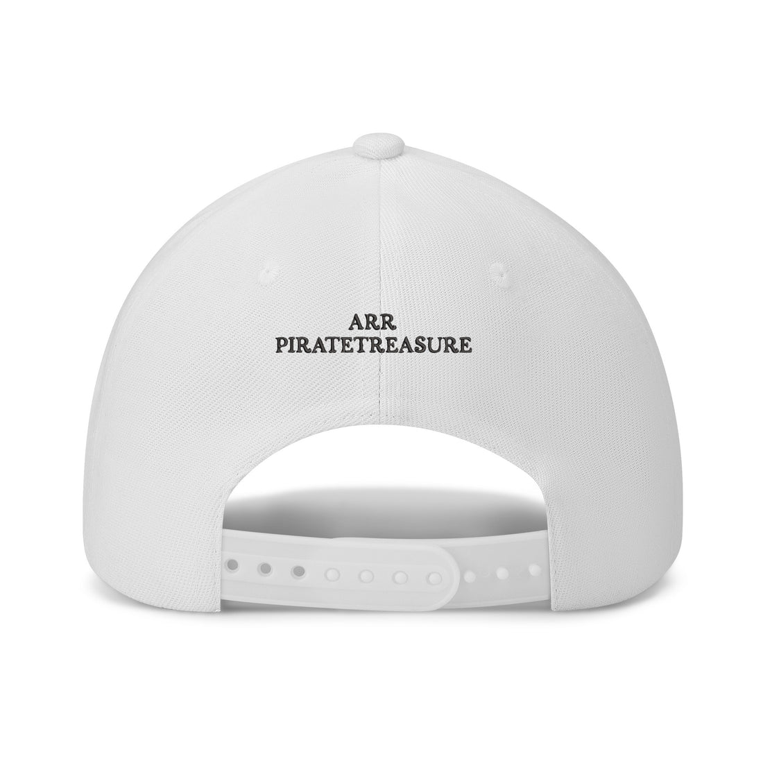 ARR PIRATETREASURE Hat Embroidered Baseball Caps - White or Gray