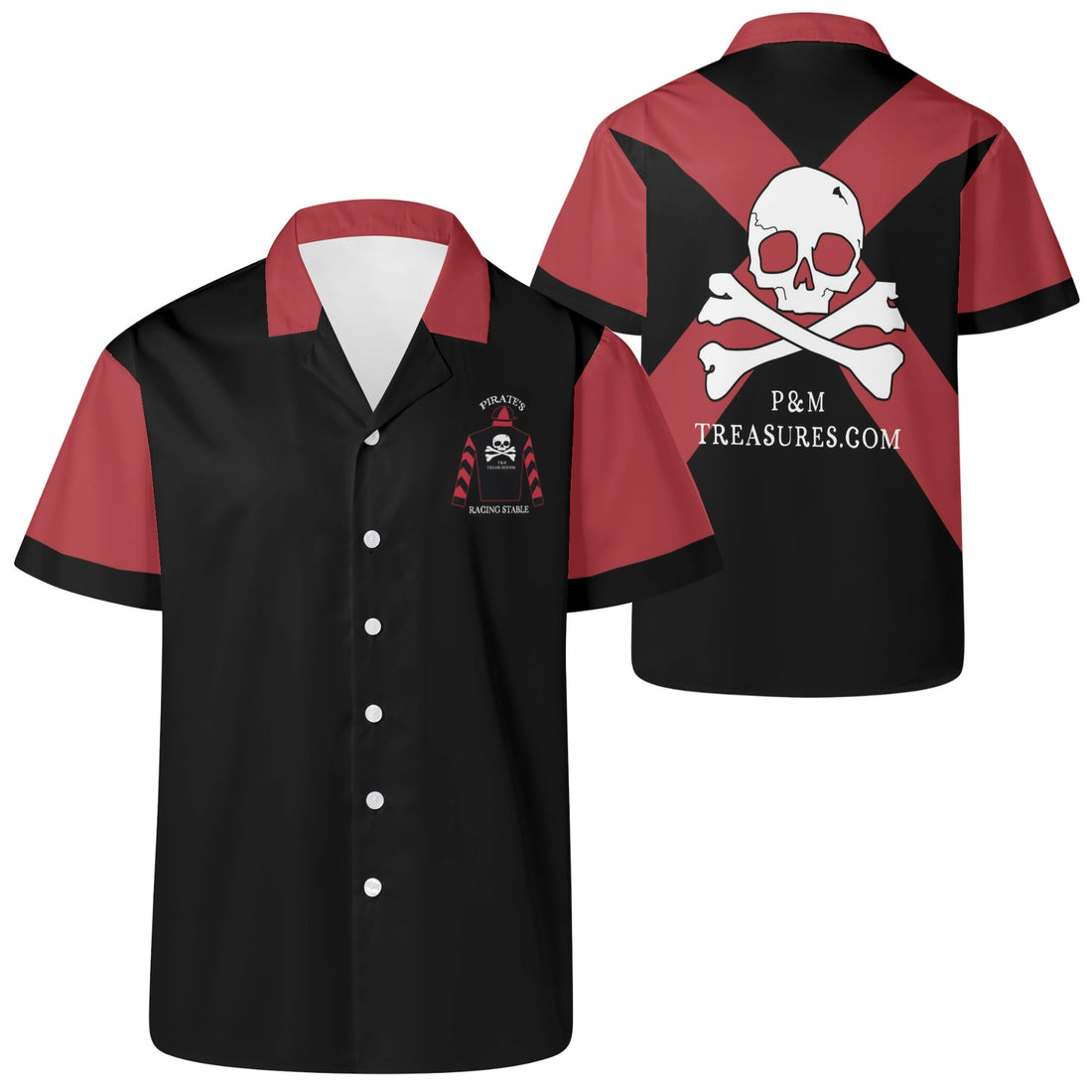 Pirates Racing Stable Shirt - Men's Casual Shirt