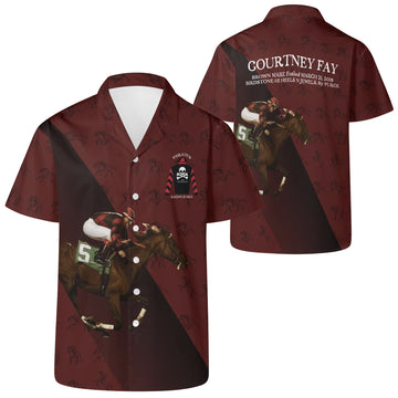 Courtney Fay - Mens Casual Shirt - Pirates Racing Stable Shirt