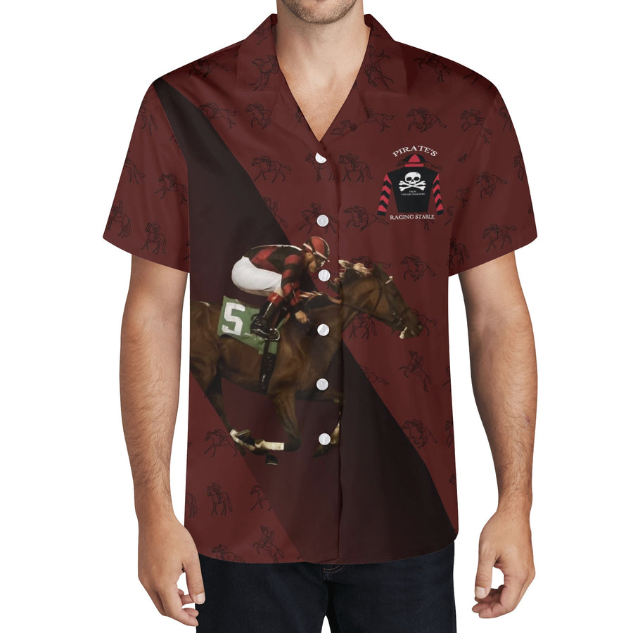 Courtney Fay - Mens Casual Shirt - Pirates Racing Stable Shirt