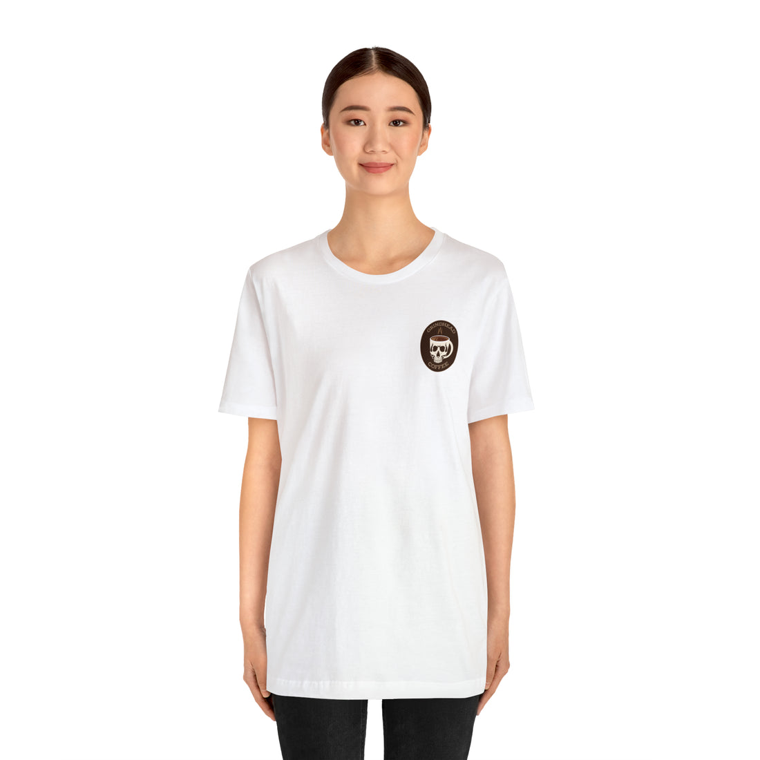 Pink Grindhead Coffee Shirt Unisex Jersey Short Sleeve Tee