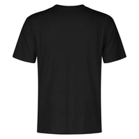 Embroidered Men's Cotton T shirt - Black or Red