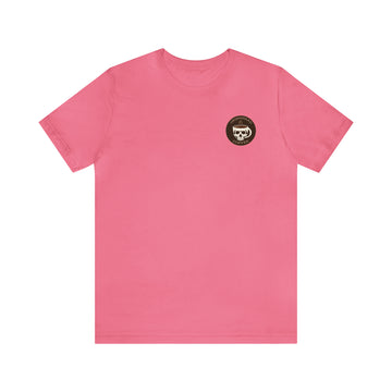 Pink Grindhead Coffee Shirt Unisex Jersey Short Sleeve Tee