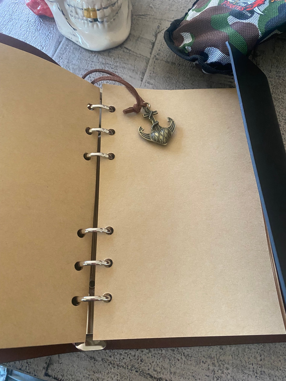 Leather Treasure Hunting Journal