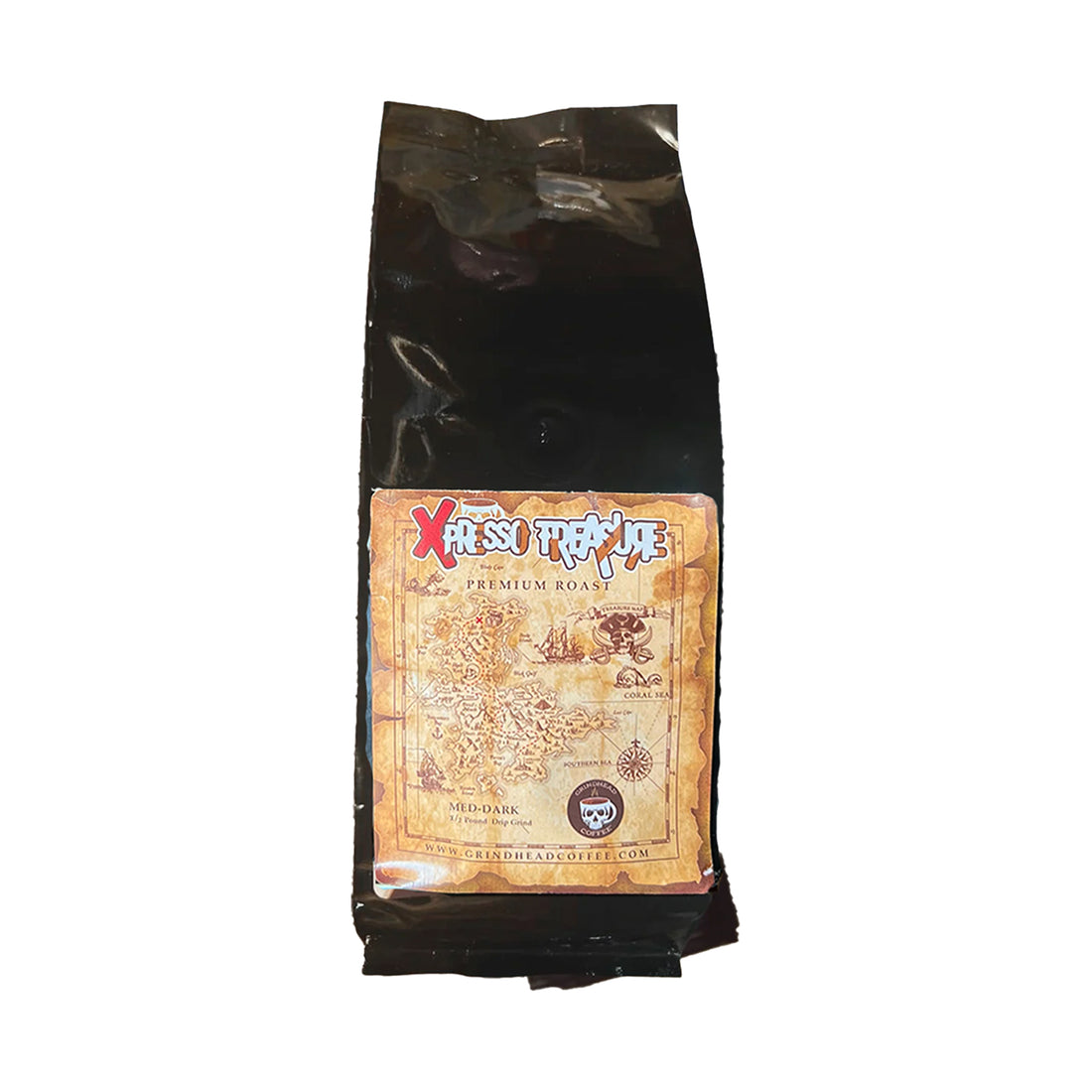 Xpresso Coffee - 10 Bags - Grindhead Signature Xpresso Treasure Roast 10 - 1/2 lb Bags