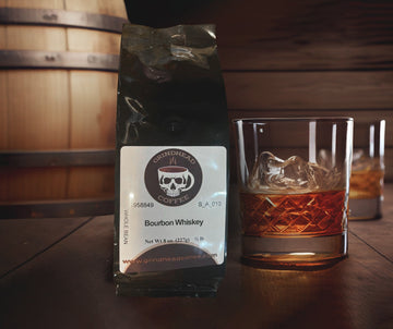 Bourbon Whiskey Coffee - Gourmet Bourbon Coffee Beans - 10 Bags -  1/2 lb