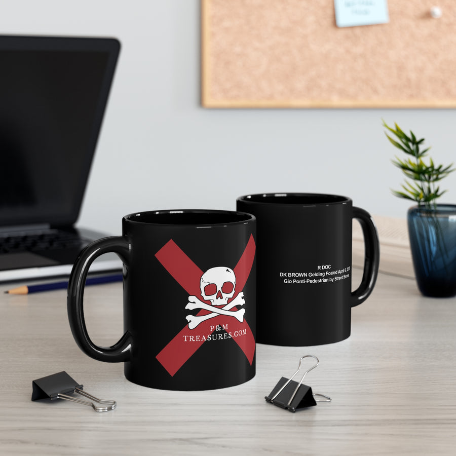 RDOC - PandM Treasures 11oz Black Mug