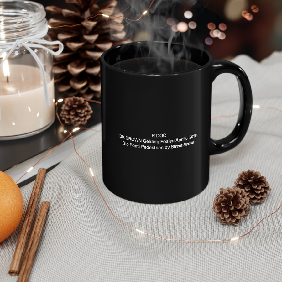 RDOC - PandM Treasures 11oz Black Mug